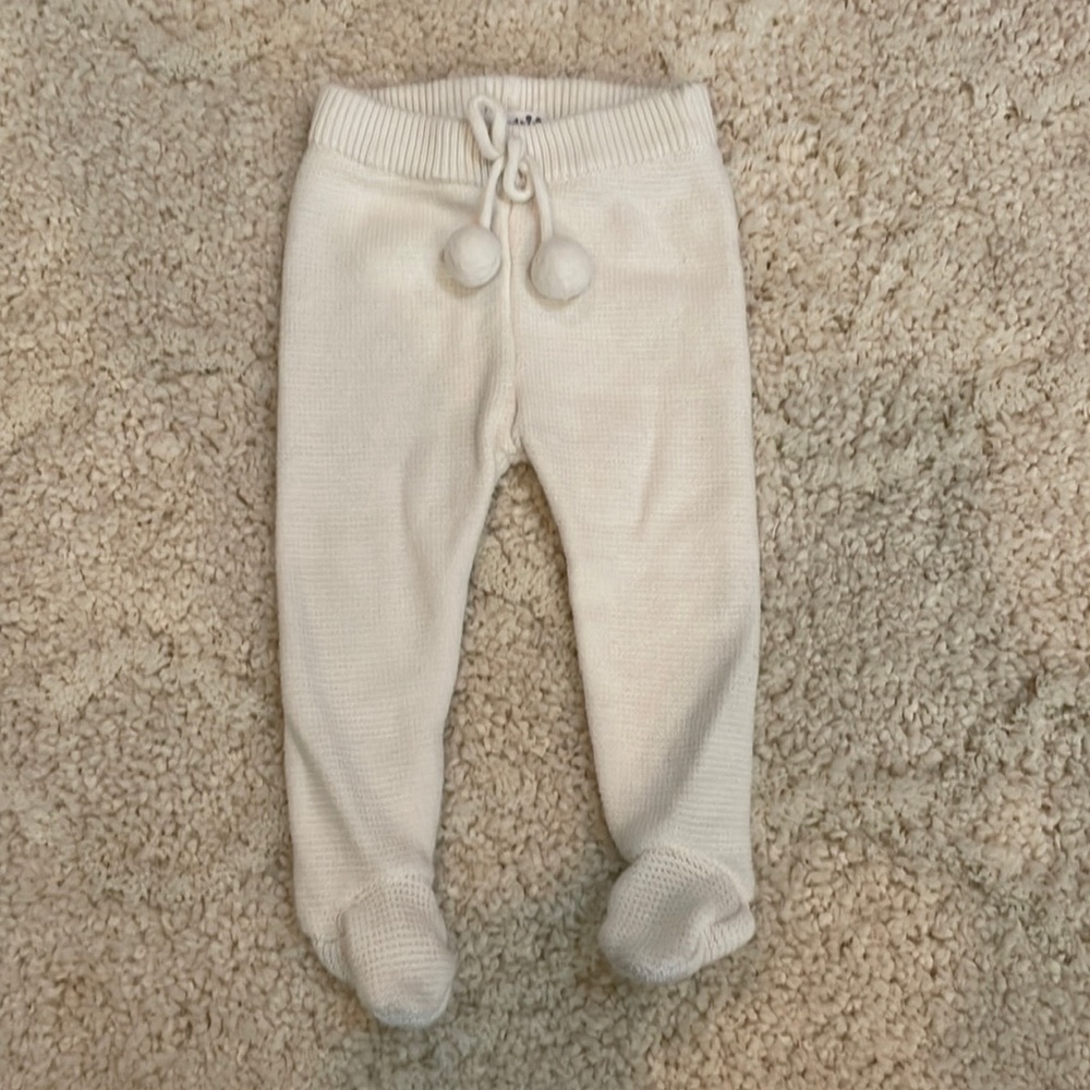 Mud pie footie leggings, great for winter for baby